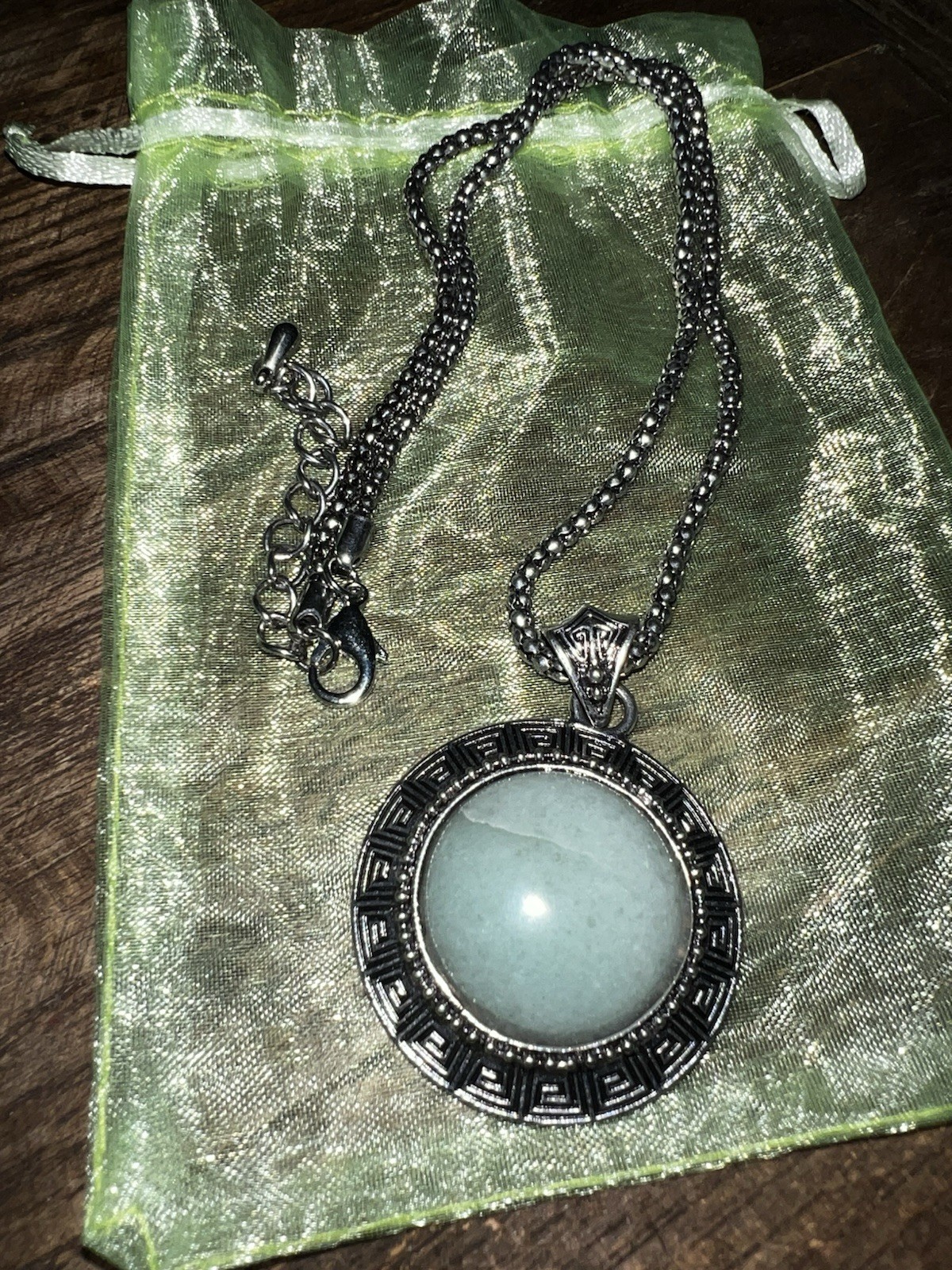18“ Gemstone Necklace With 2.5“ Extender