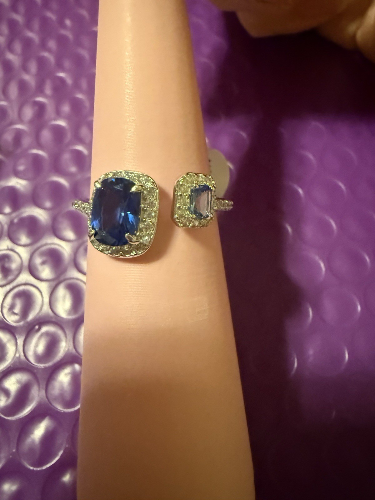 RBP7799 Prima Donna, Aqua Blue Spinel, 925 Solid Sterling Silver