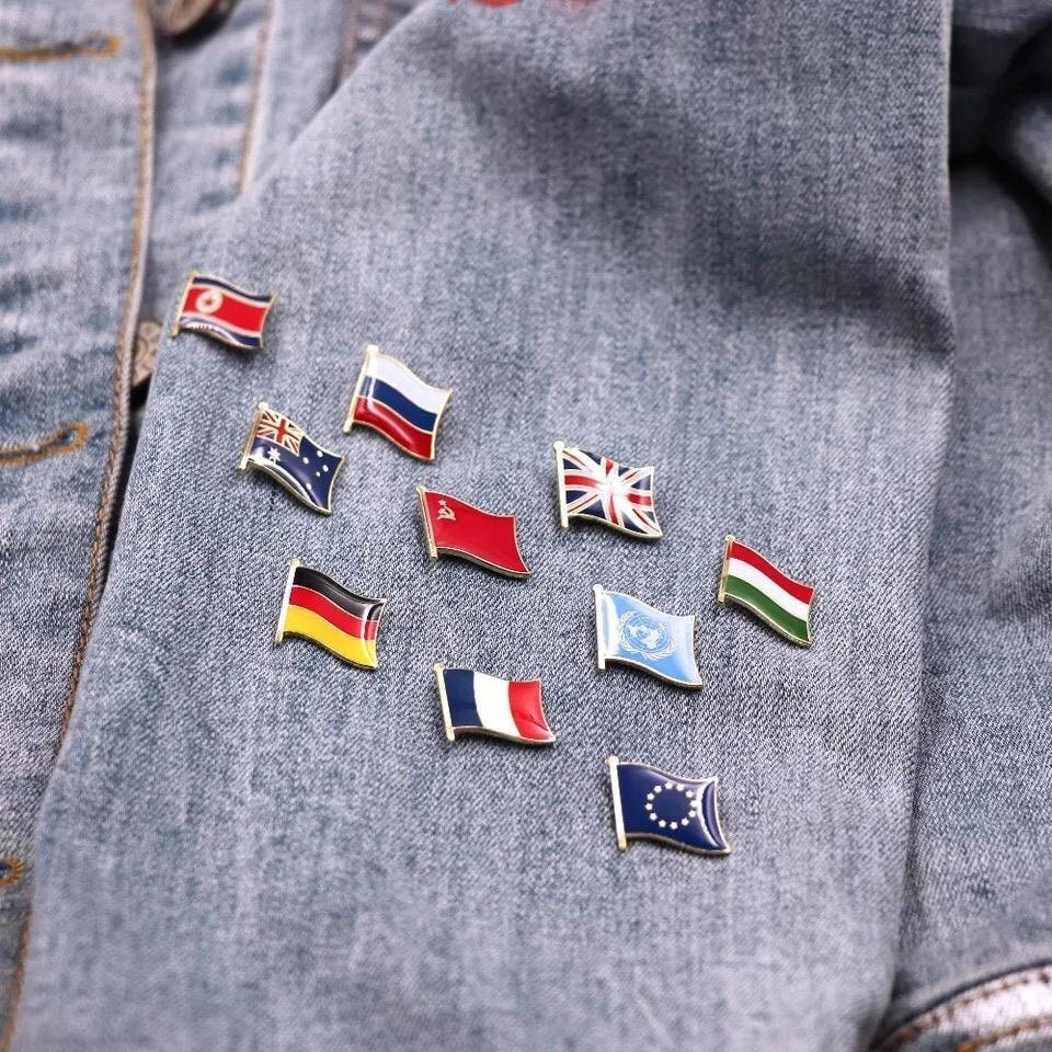 Zambia Flag Lapel Pin