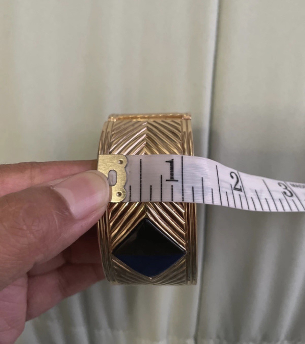 Avon Gallery Originals Blue And Brown Moonstone Cuff Bracelet Vintage and rare!