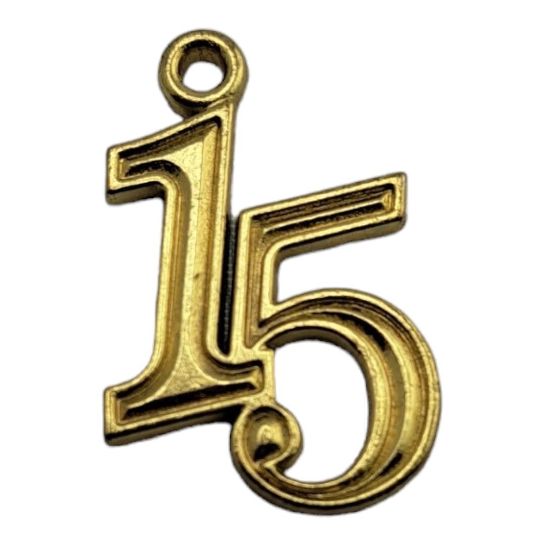 Graduation Tassel Pendant Golden Charm 2013 Jostens Grad, Celebration, Goal A