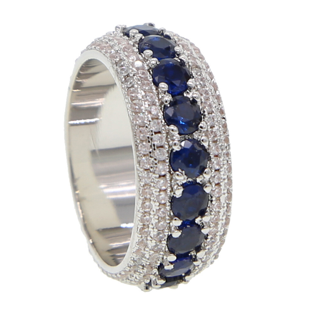 High Quality lced Out Bling Cz Men ‘s Ring Jewelry Luxury Full CZ Fashion Rings