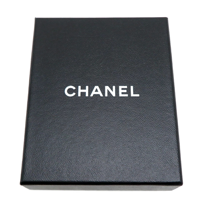 Chanel Cocomark Necklace Salmon Pink GP 16.7in, 0.7×0.9 in, Chain 0.1 in