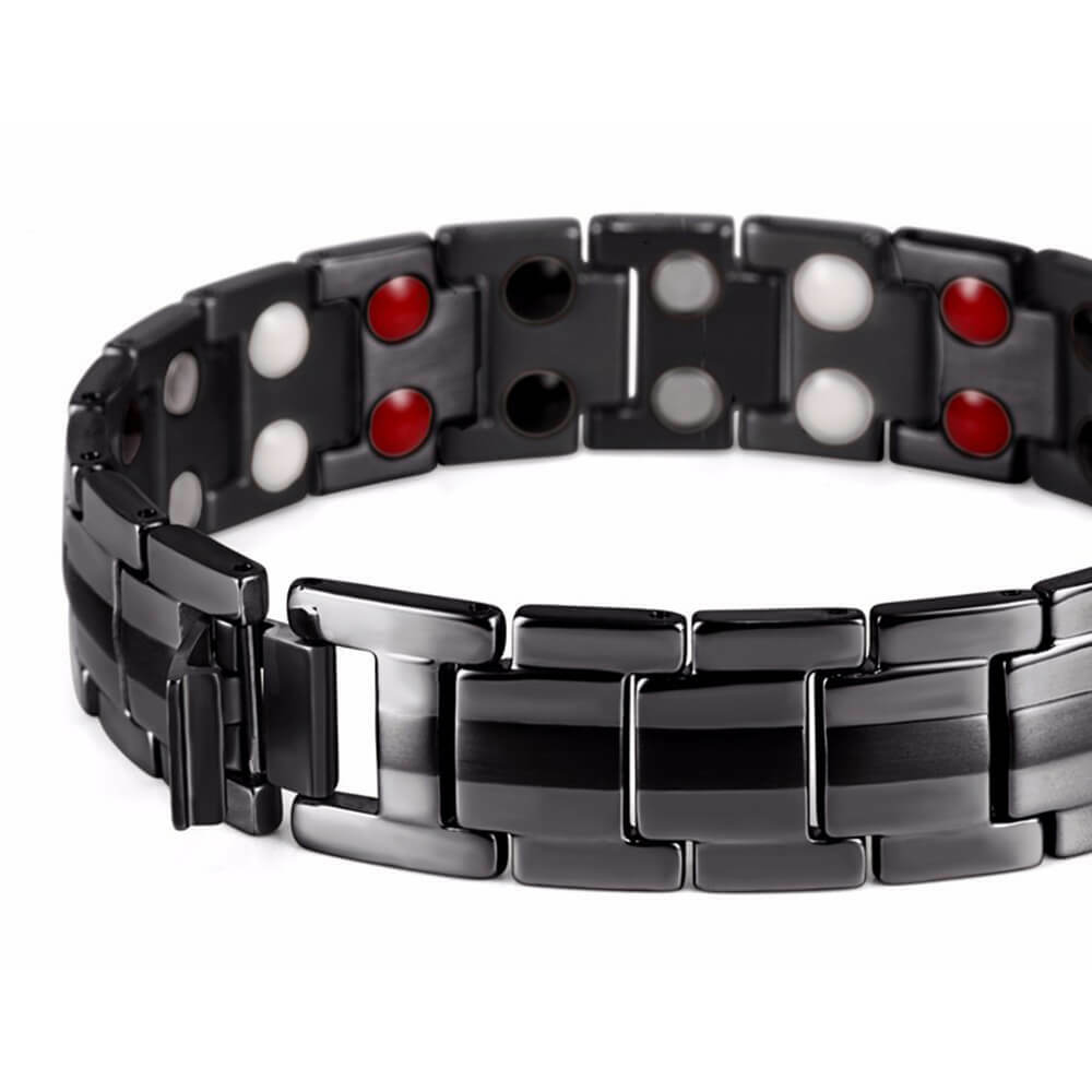 Titanium Magnetic Bracelet Men Women Arthritis Pain Relief Balance Stress Energy