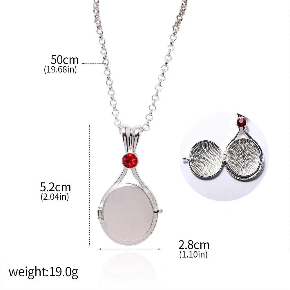 Trendy H2O Mermaid Just Add Water Copper Zircon Pendant Necklaces For Women