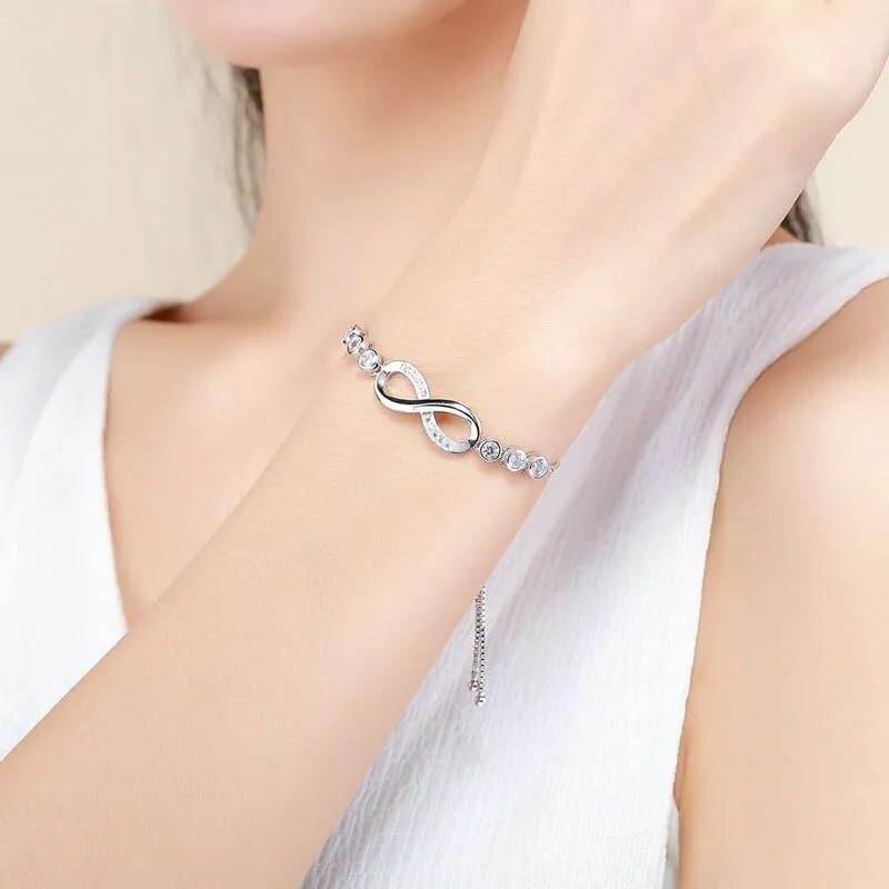 Father To Daughter Infinity Bracelet Birthday Daughter Gifts from Dad Teen Girls