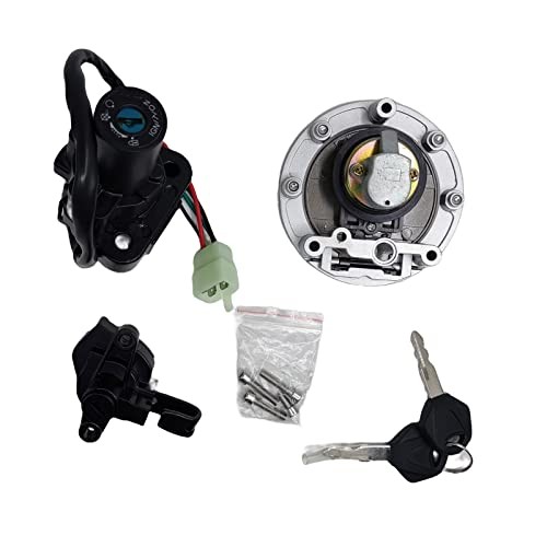 Ignition Cap, Powersports Gas Cap, Silver, Metal Plastic, Chrome, Compatible