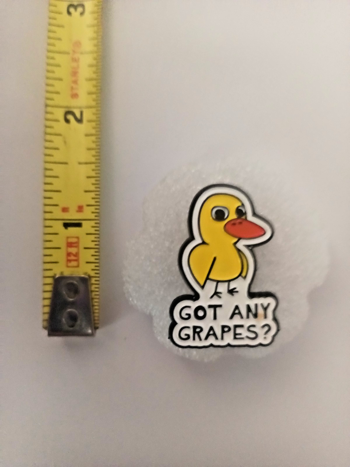 CUTE DUCK ENAMEL PIN-SHIP ALL THE PINS YOU BUY FOR $4.99-VISIT OUR STORE