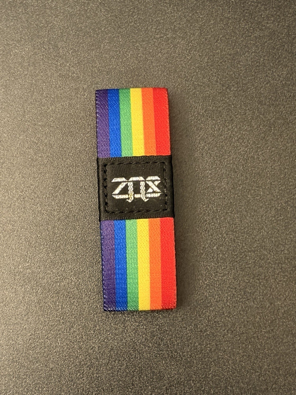 OOS *BRAND NEW* 2020 SM ZOX ‘Love Wins’ Rainbow Pride Fabric Bracelet #0357