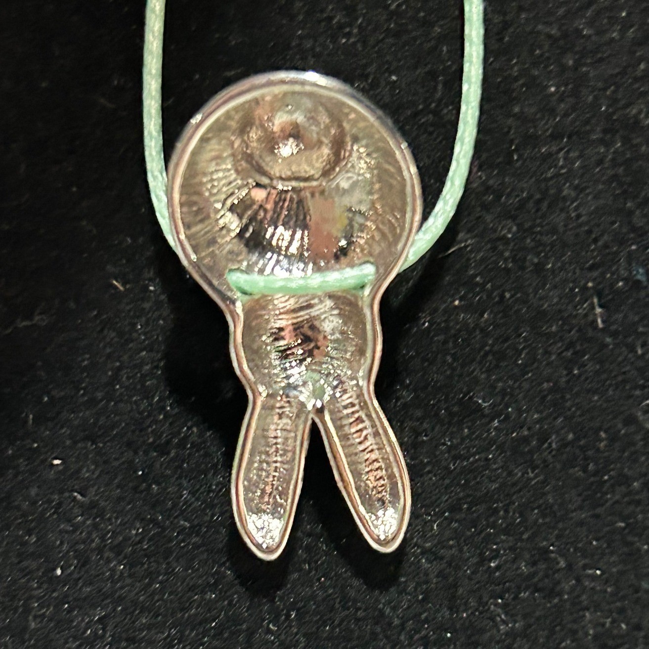 Bunny Rabbit Necklace Bracelet Set Silver Tone Cute Easter Spring Gift Jewelry