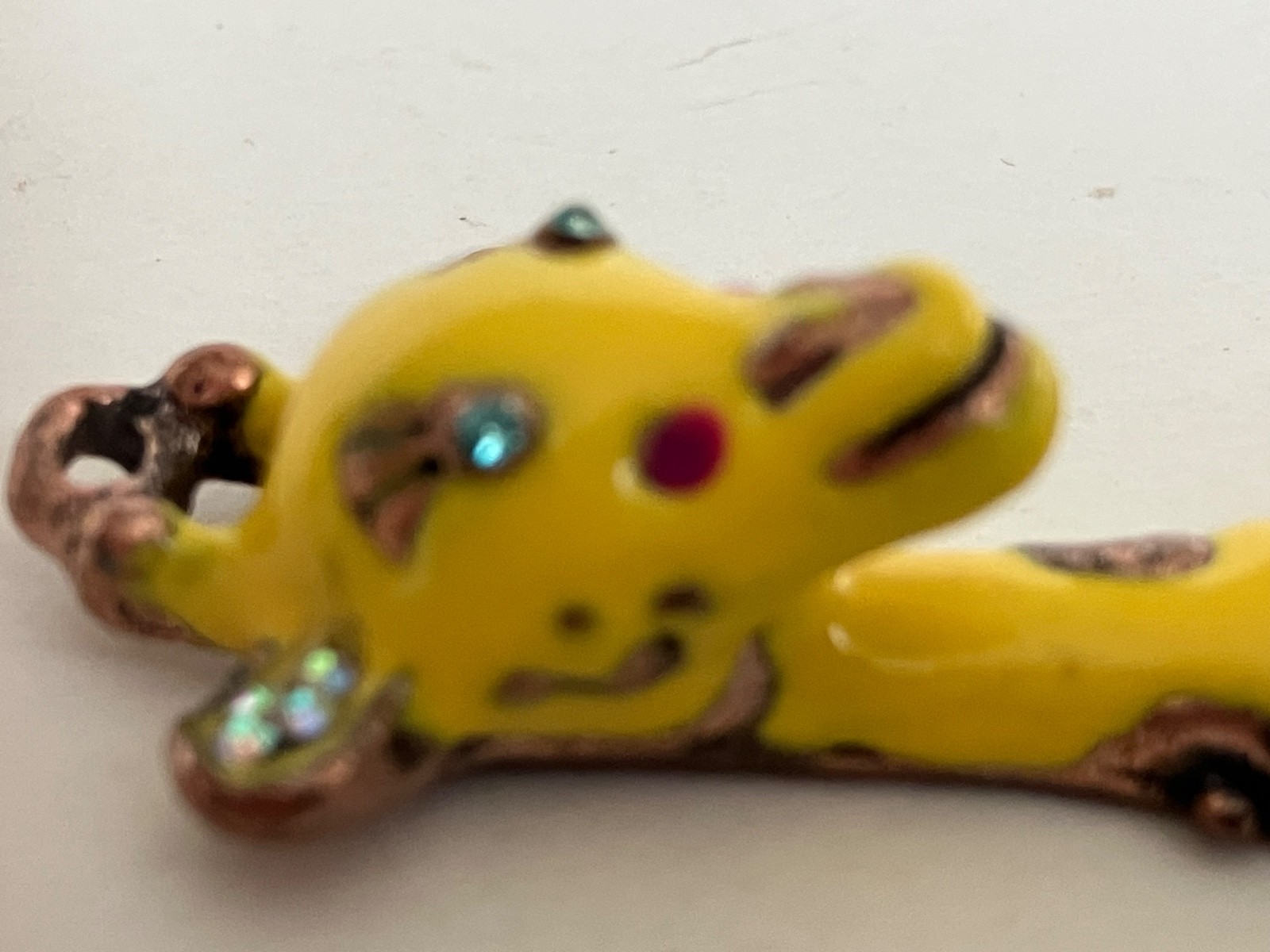 Vintage Betsey Johnson “A Day At The Zoo” Cute Yellow Giraffe Pendant