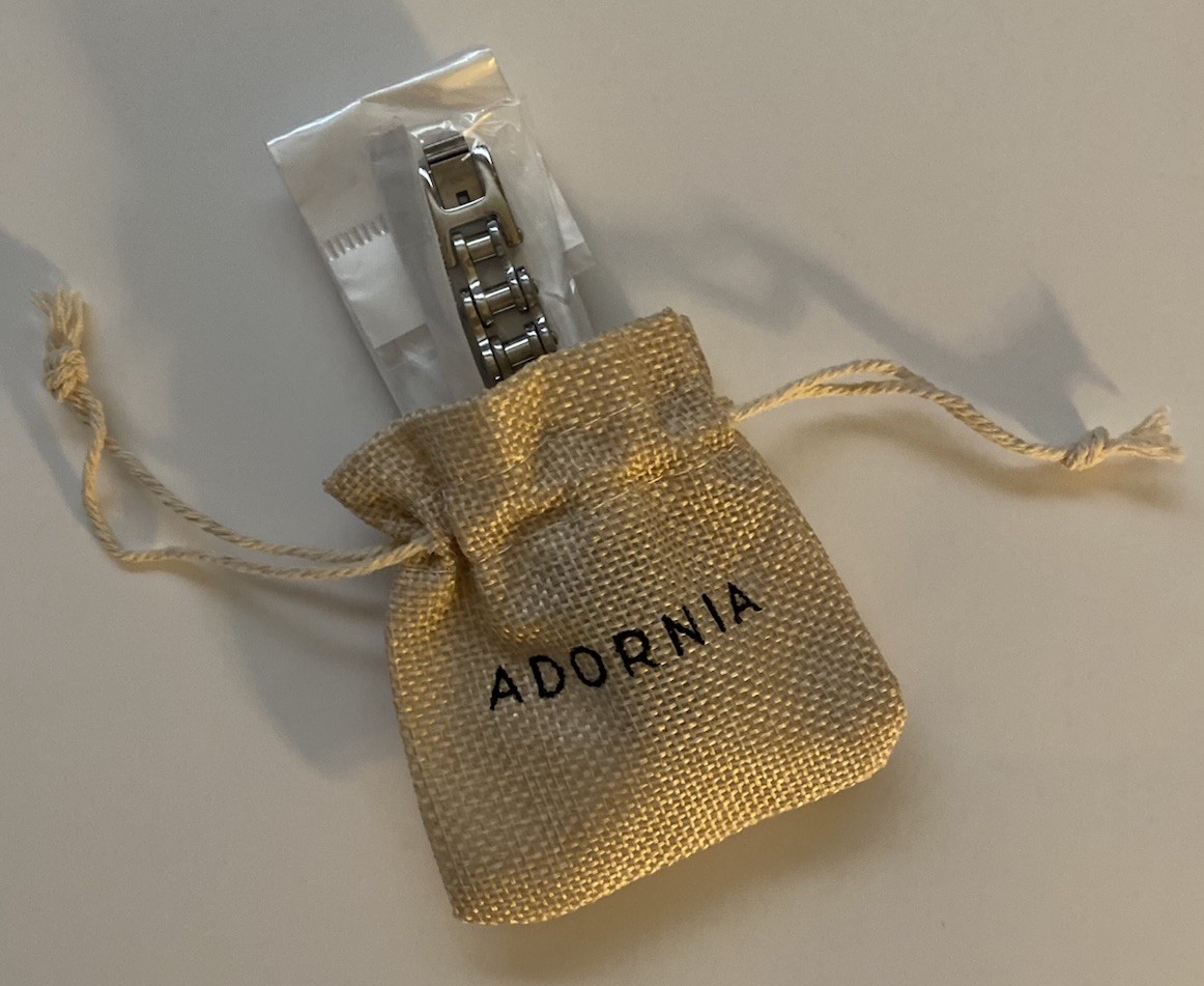 Stainless Steel Heavy Bike Chain Link Bracelet by Adornia 8.5 in Long New