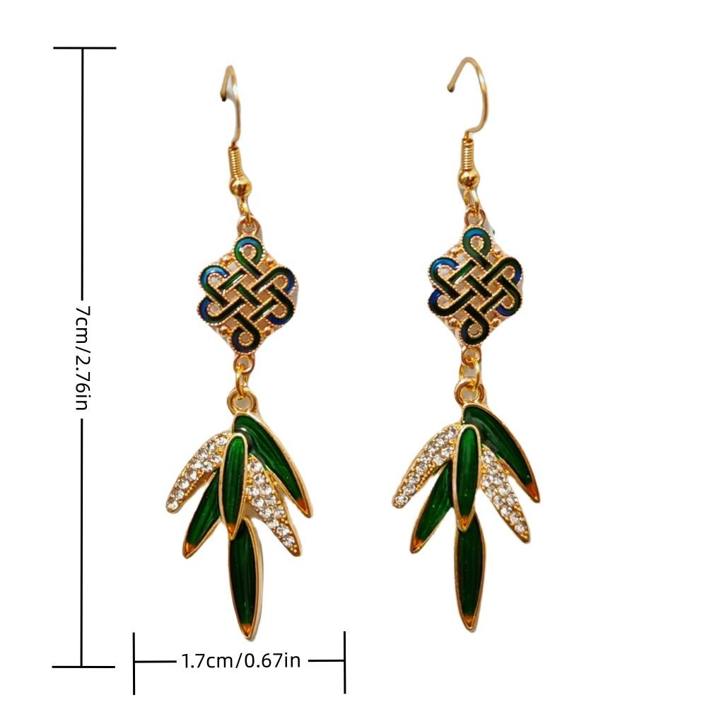 Vintage Chinese Style Elegant Earrings Hanfu Jewelry