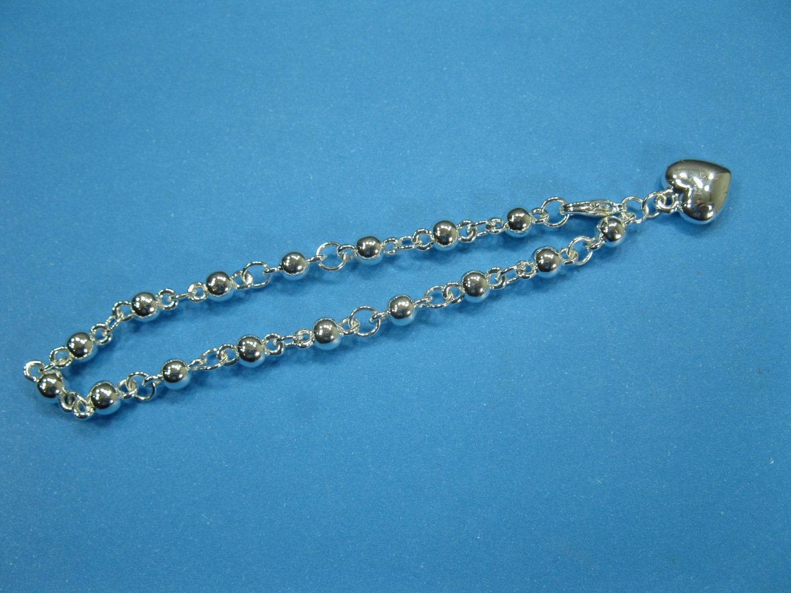Artesania Rinconada DE ROSA Silverplate Charm Bracelet Very Good Condition