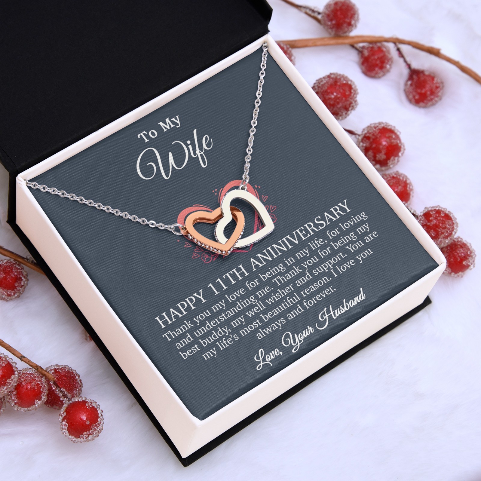 11th Anniversary Gift For Wife, 11 Year Anniversary Gifts, 11th Wedding Annivers