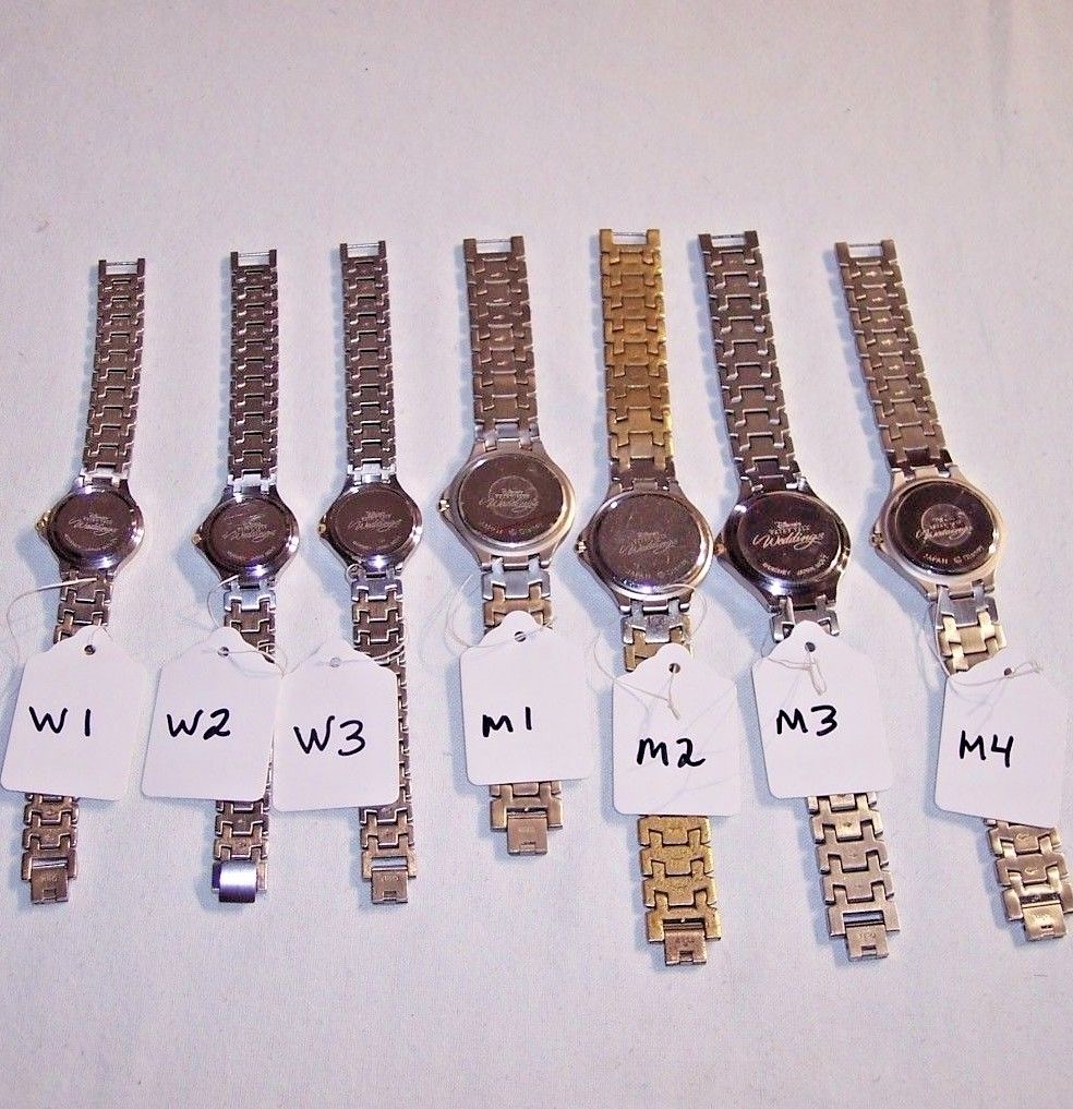 Disney Fairy Tale Wedding Watch Bride Groom Cinderella Castle Happy After CHOOSE