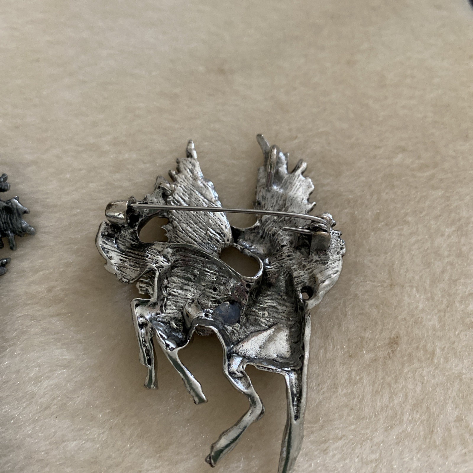 2 x Art Deco Style Vintage Unicorn Brooch Badge & a Pegasus Pin brooch