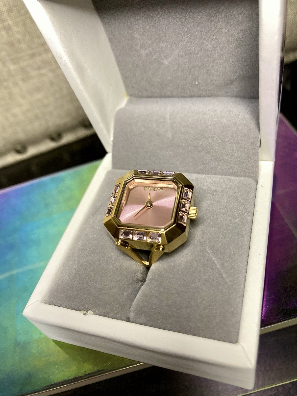 Ring Watch By Invicta – Gold Tone Brand New