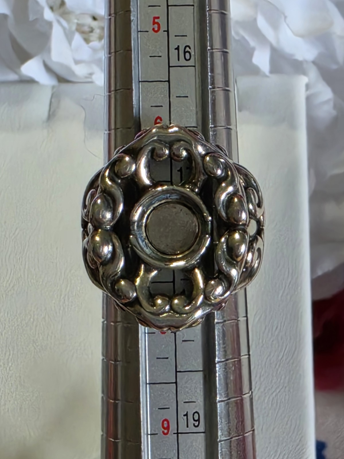 Beautiful Carolyn Pollack Relios Interchangeable Pendant and Ring Magnetic Set