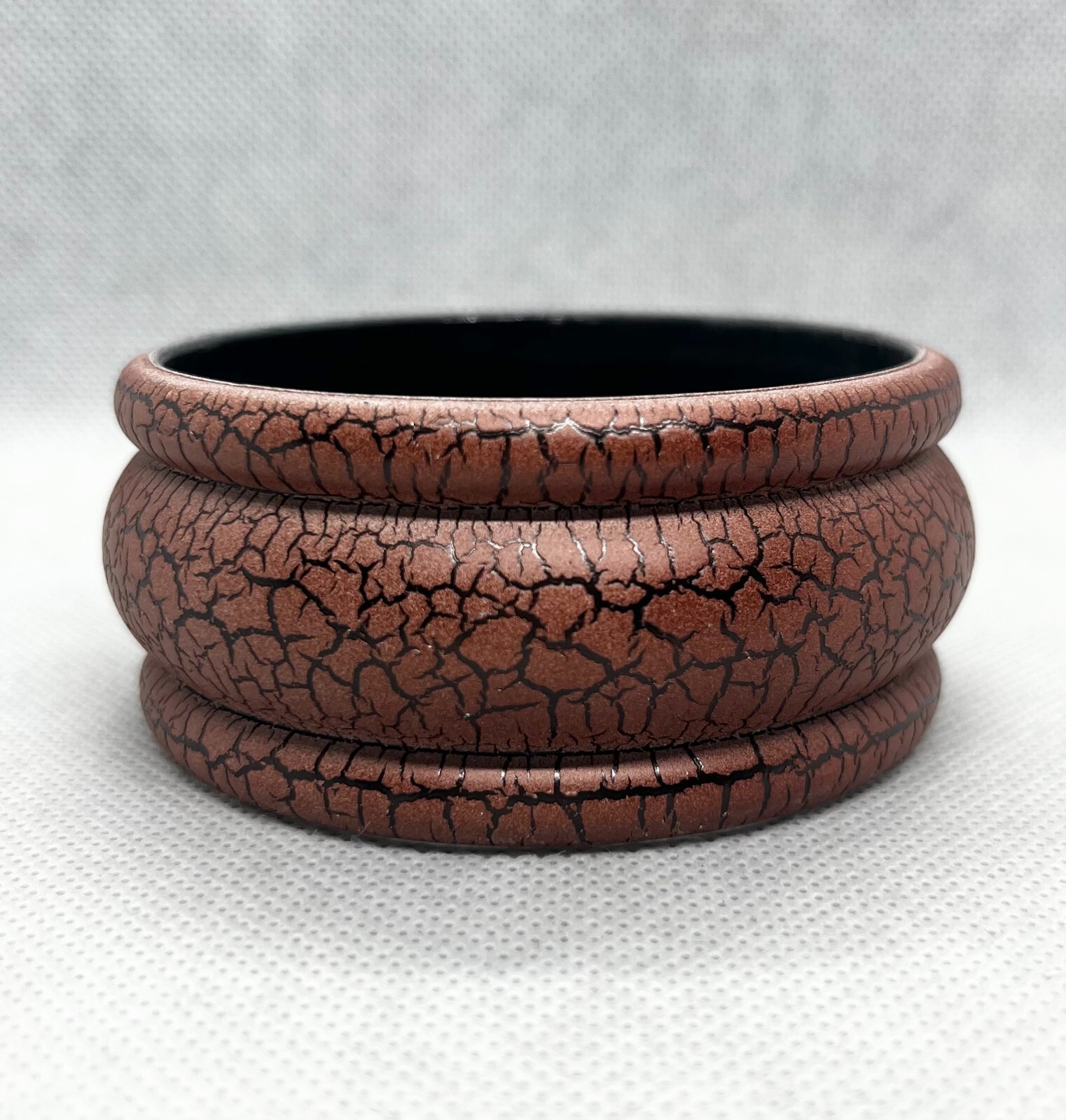 Cute Unique Crackle Cuff Bracelet Lime Green Grey Fashion Jewelry Style 1