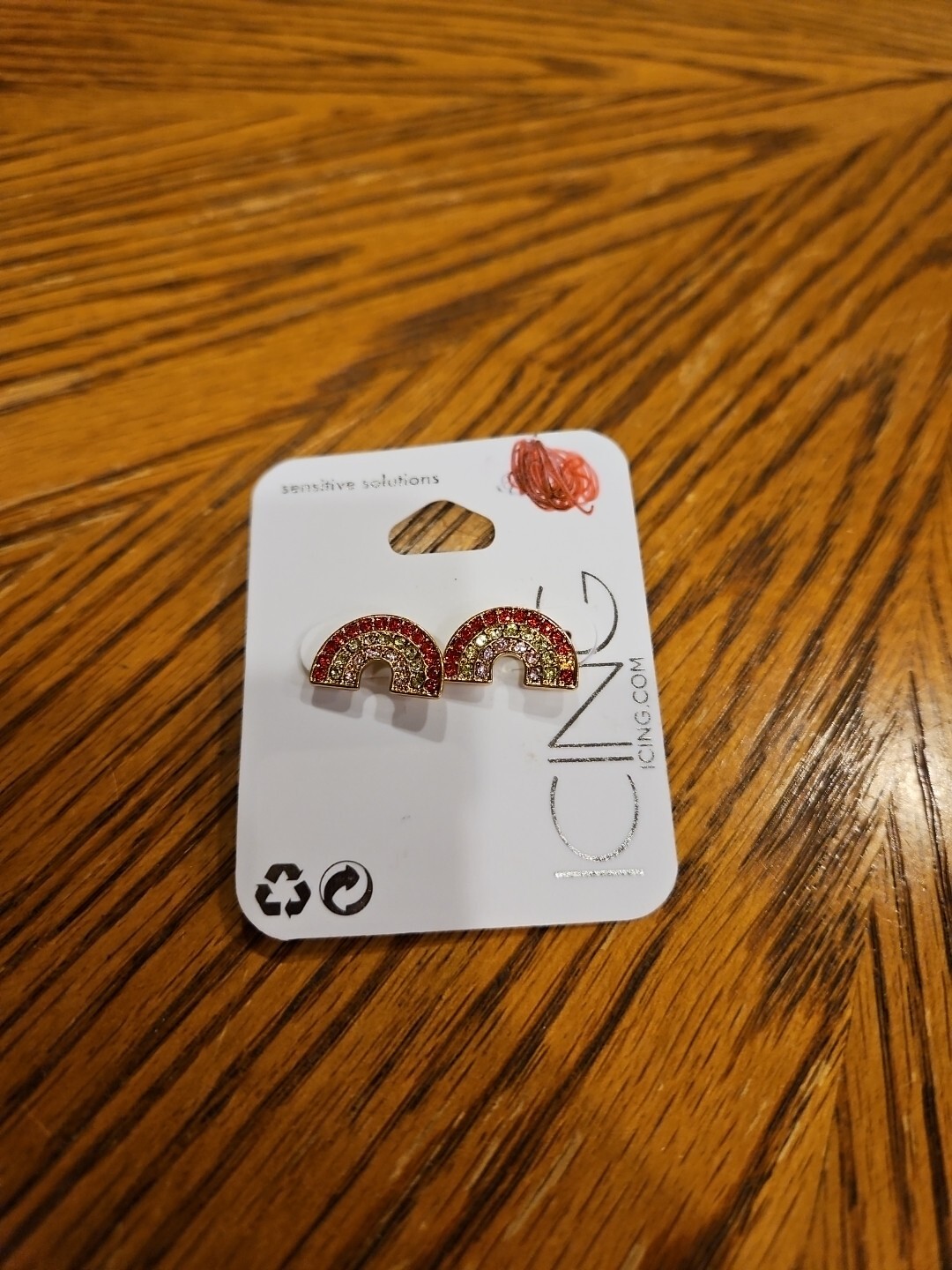 Icing Earrings 1 Pair Rainbows 🌈 Fashion