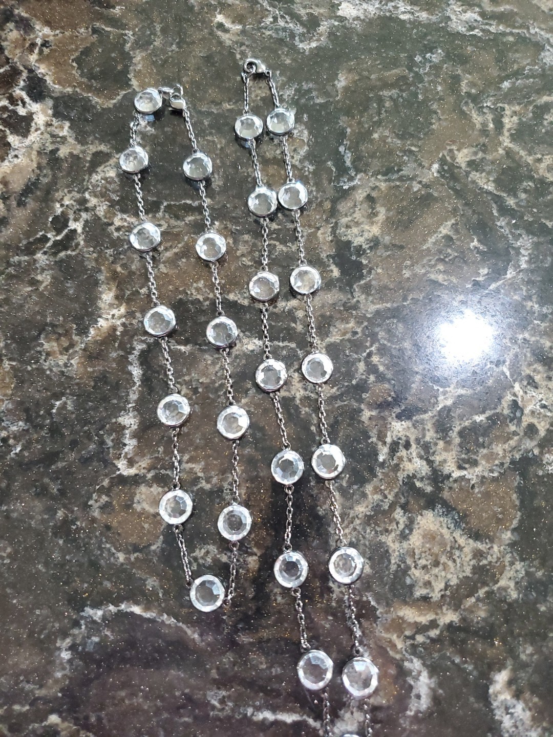 Jennifer Miller Diamonique Black Necklace Set
