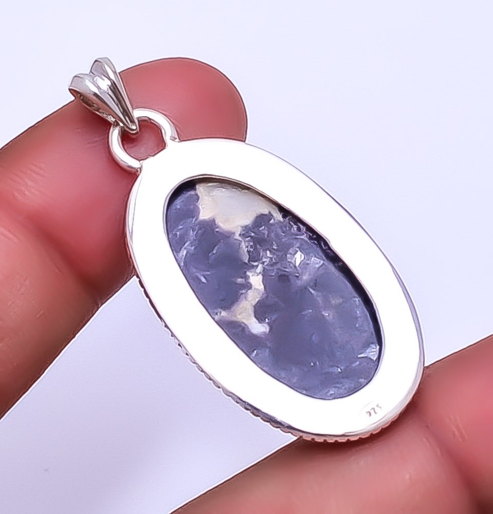 Lepidolite – San Diego Gemstone 925 Sterling Silver Pendant 1.95″ P_9359_148_24