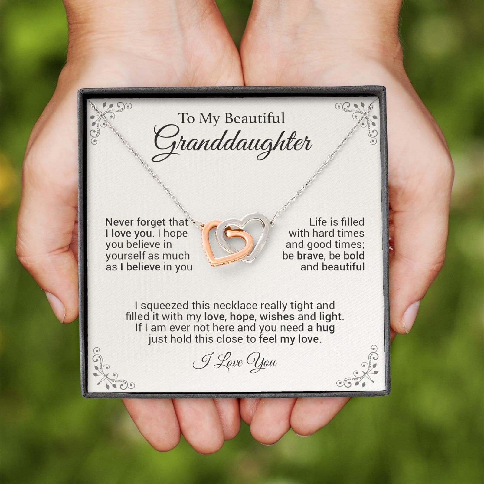 To My Granddaughter, Gift For Granddaughter, Granddaughter Gift from Grandma