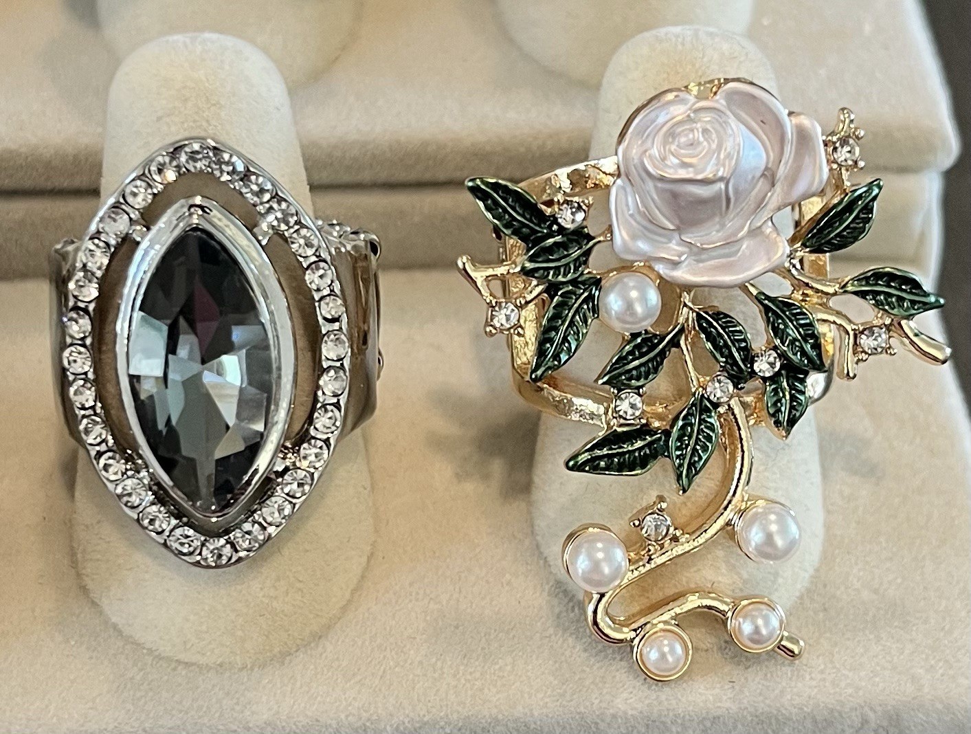18 Ring Lot by Paparazzi. Various Shapes, Colors, and Styles. New w/tags. #4