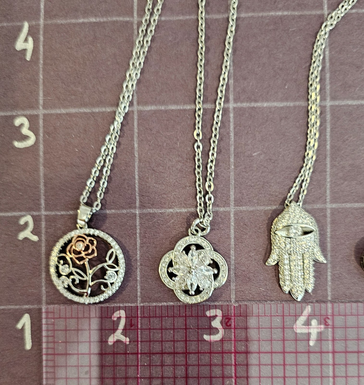 fashion zirconia topaz resin silver plate necklace pendant casual evening
