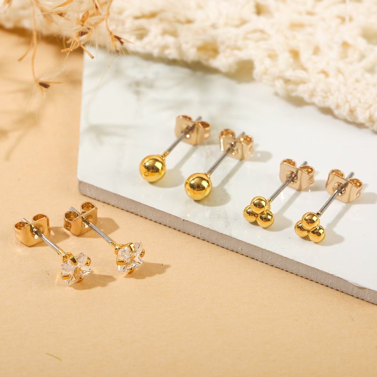 Fashion Stud Earrings For Women Secure Comfort Fit Multi Occasion Wear Elegant V