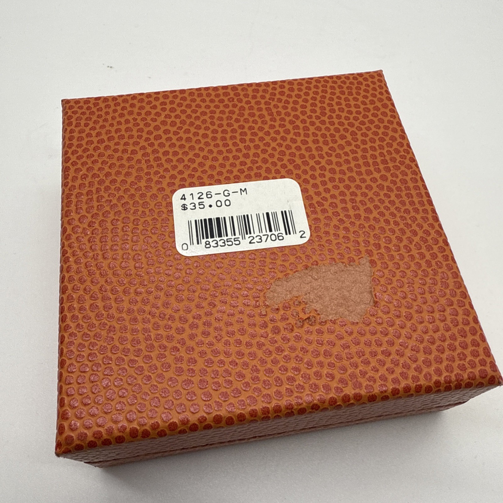 NBA Store Basketball With Festive Santa’s Hat Pin Broch in box