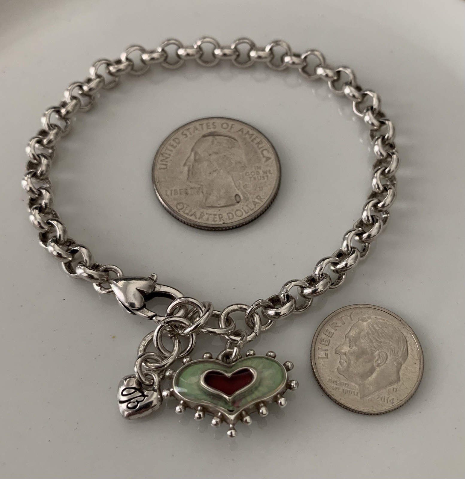 Brighton ARCHIVED PORTABELLO, Circa 2005, 7.5-8 Inch Bracelet