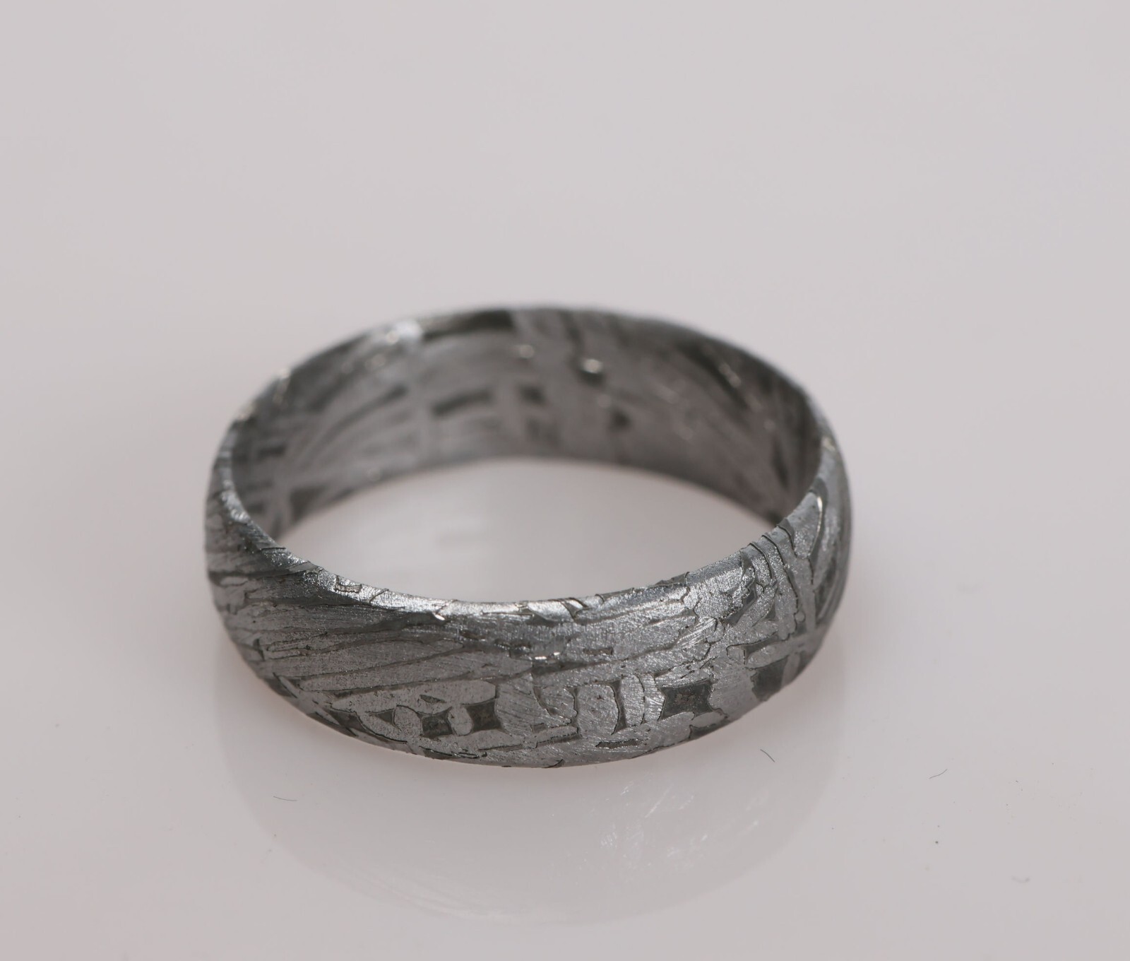 Meteorite Ring, Natural Muonionalusta meteorite,Personalized customization Ring