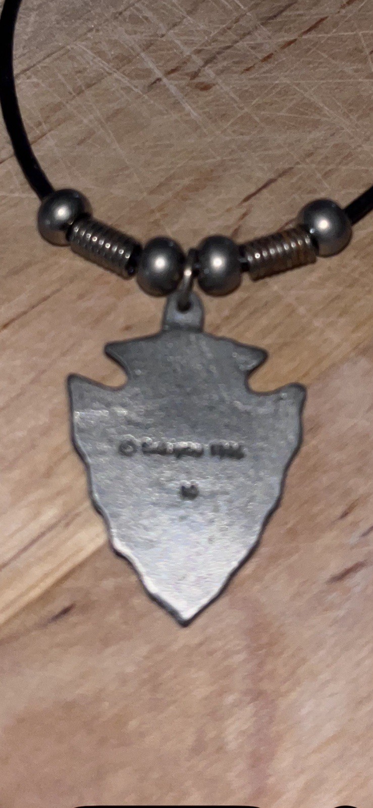 Siskiyou Pendant on Leather cord