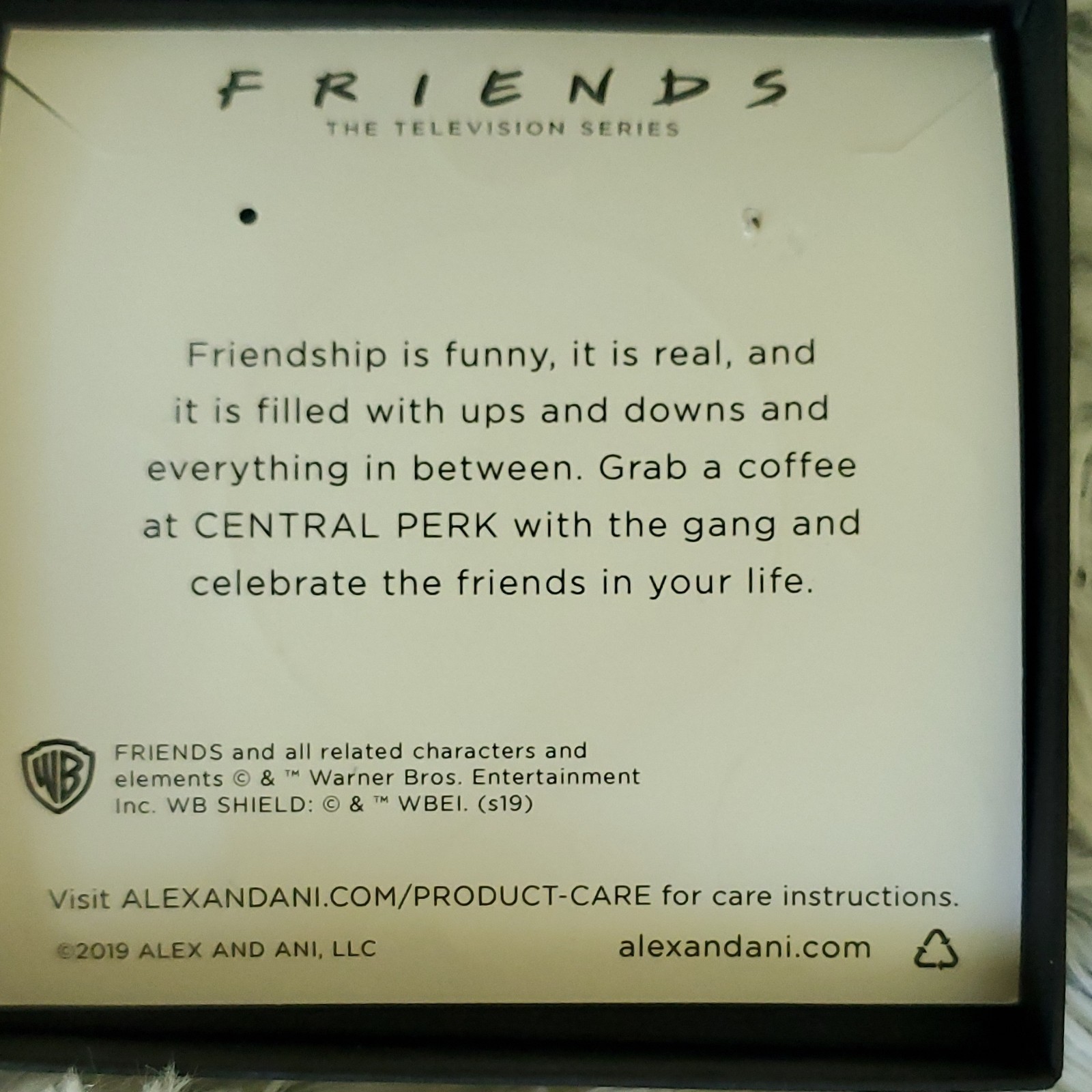 Alex and Ani Friends English Trifle Bangle Bracelet, New W Box, Multi One Size