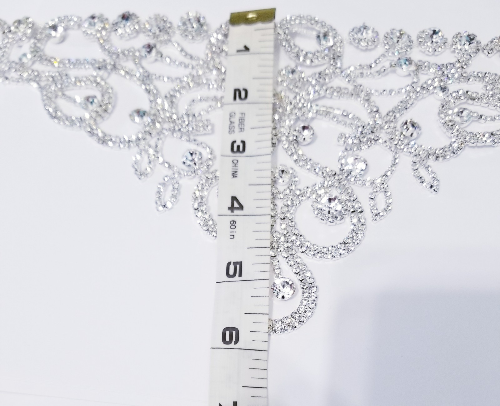 Clear Crystal Choker Rhinestone Crystal Necklace Bridal Prom Pageant Jewelry