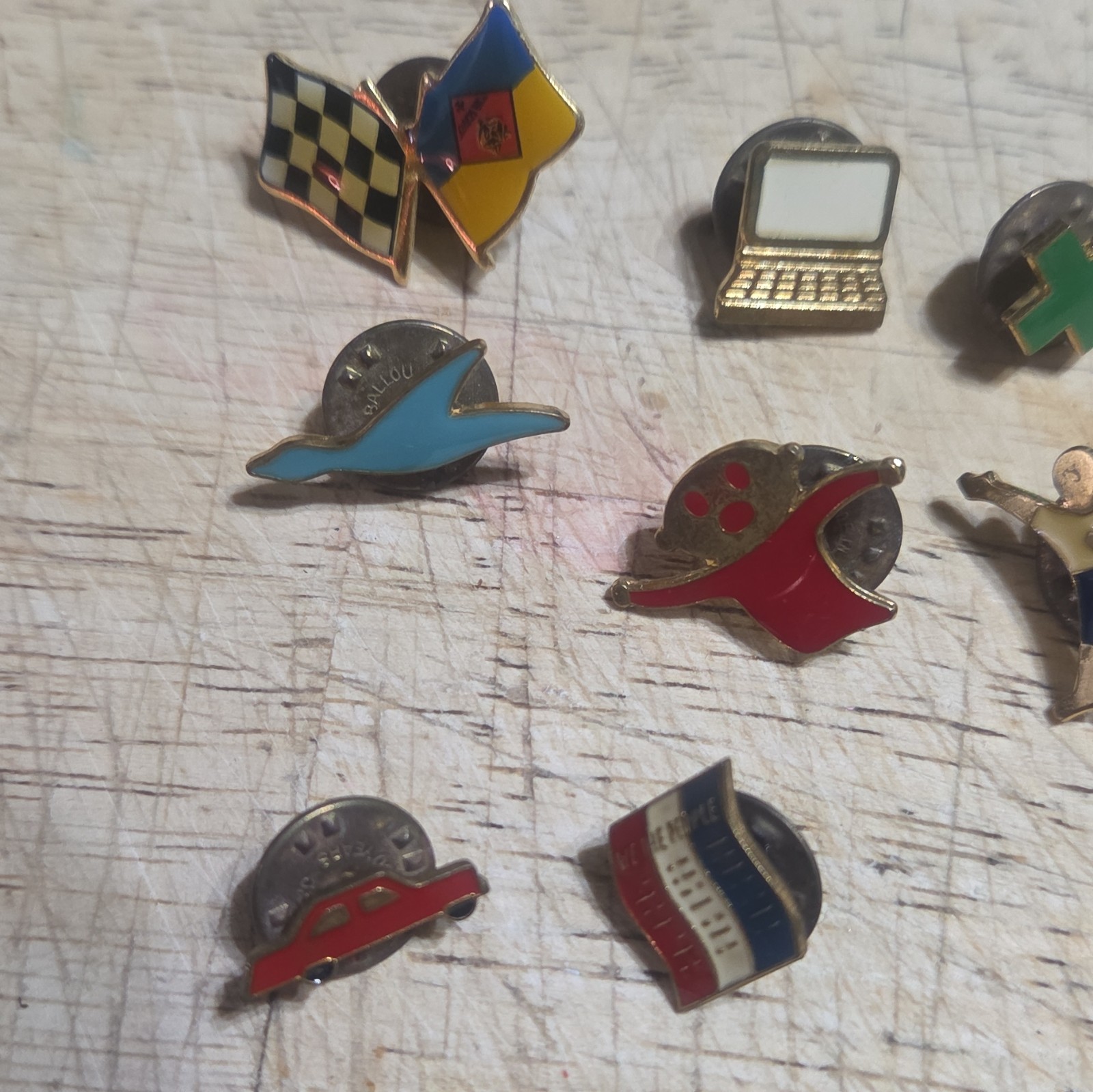 Vintage Novelty Lapel Pin Tie Tack Lot Estate Collection Cub Scout BSA
