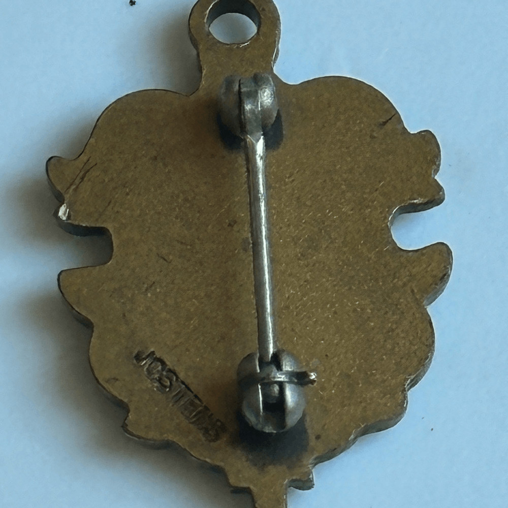 Vintage Jostens bronze tone Citizenship pin or pendant