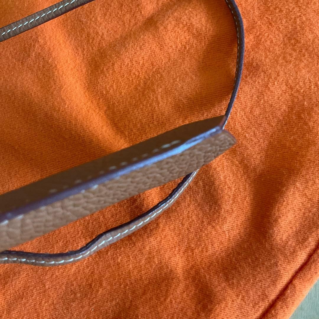 Hermès Clochette Gold D Stamp Togo