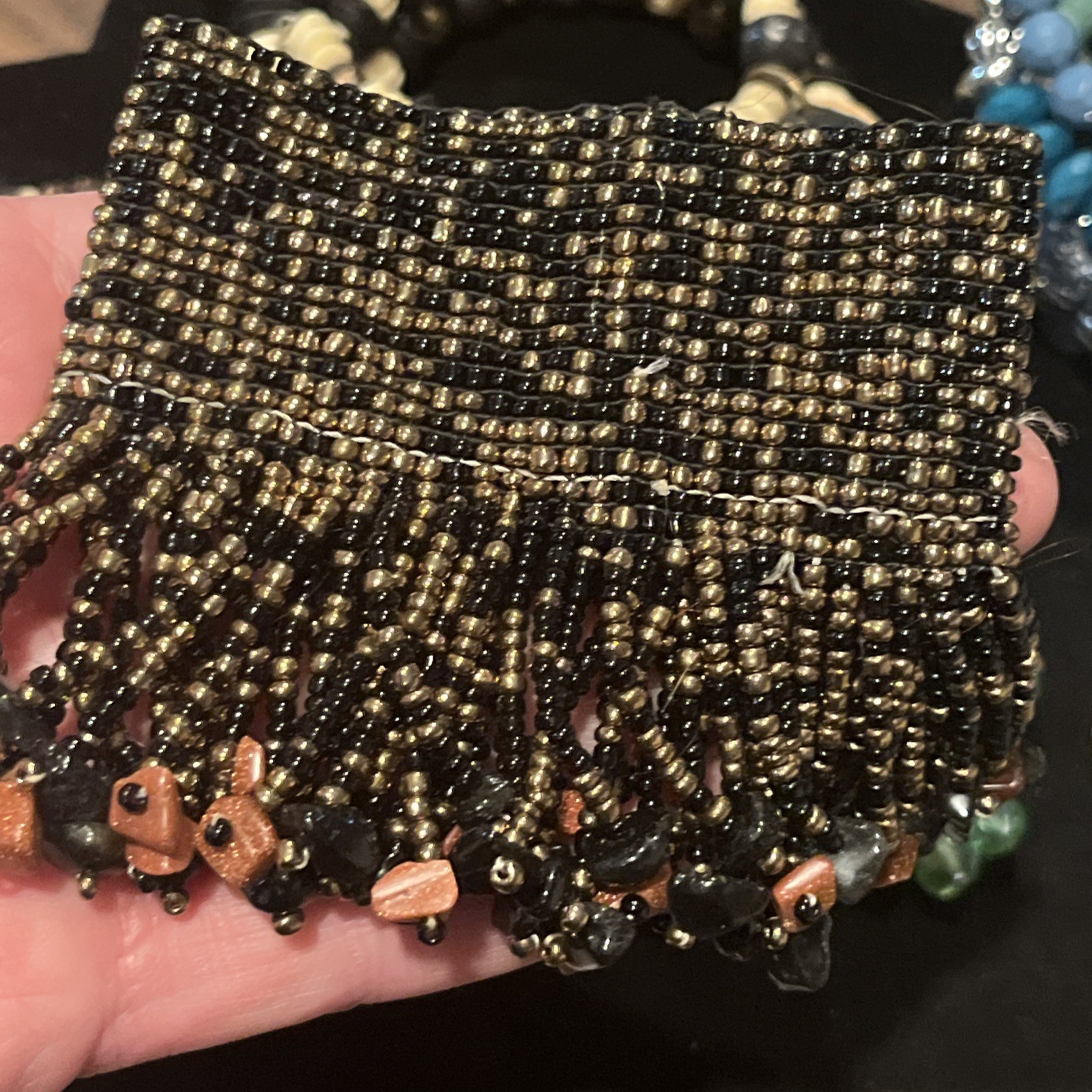 Women’s Beaded bracelets Lot 10 Piece Set Mixed Materials Multicolor Fashion