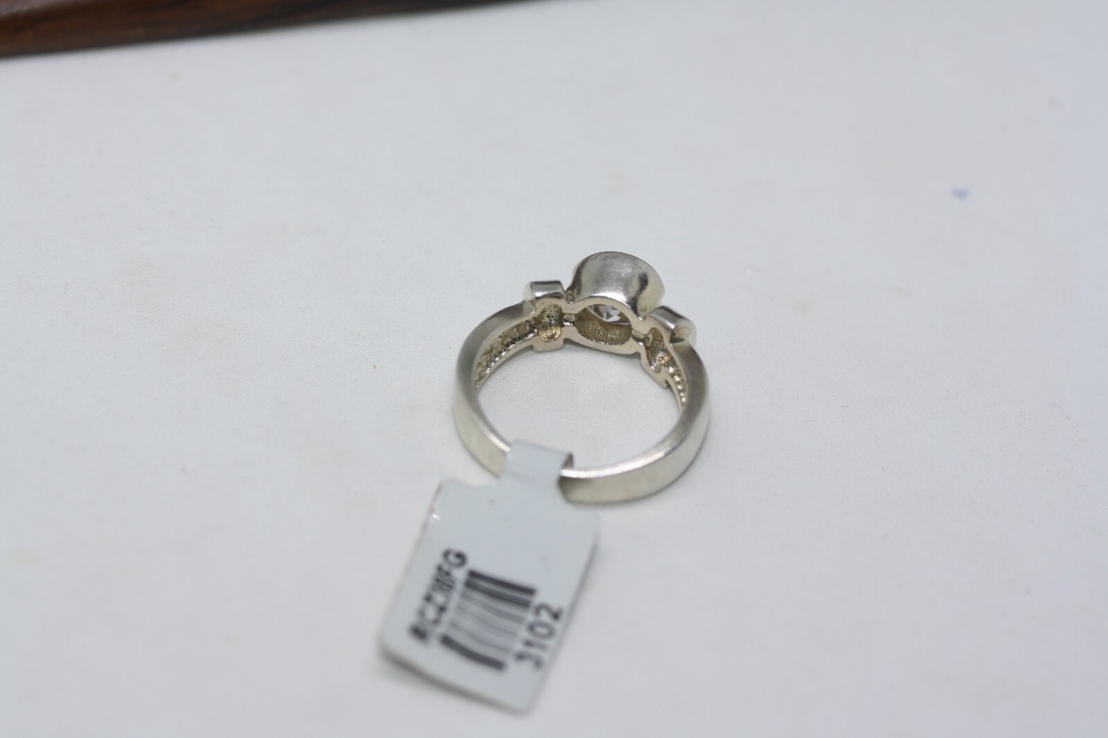 New Mexican 925 Silver Channel Set 1.5 CT Round CZ Women’s Designer Ring Sz 5.75