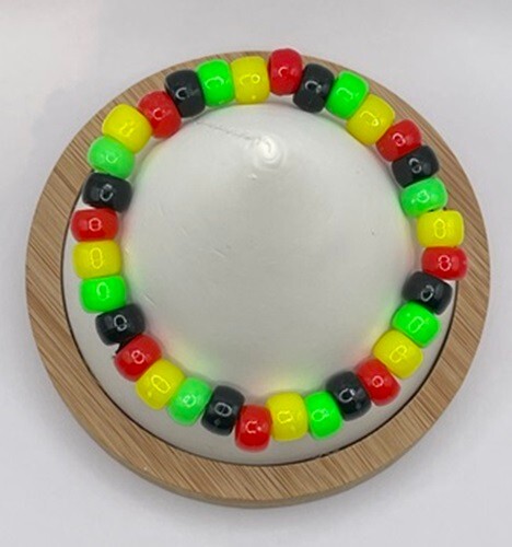 Handmade Fashion Bracelet 8mm Beads 7inch Stretchy Party Jewelry Sparkle Gift