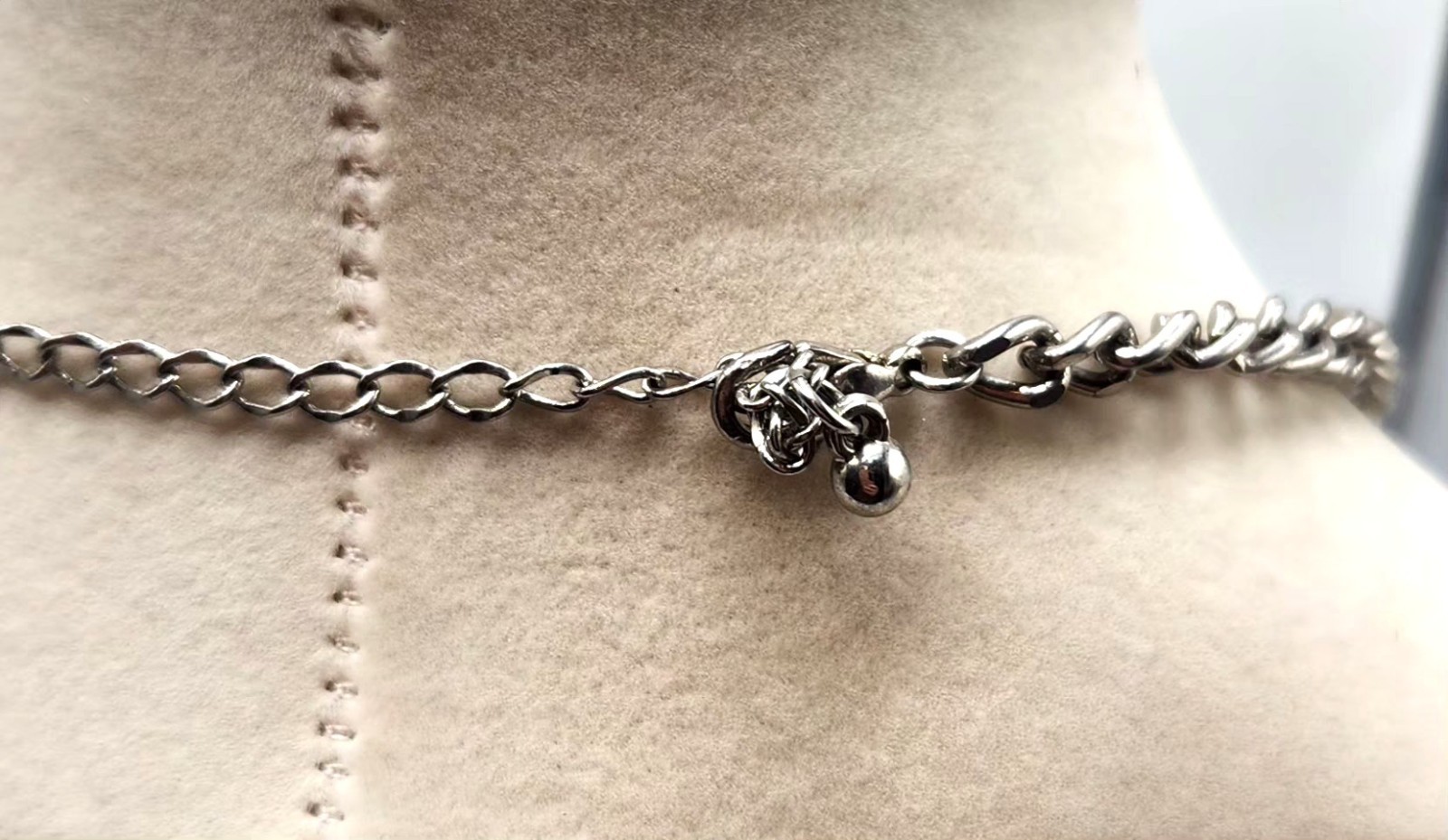 Winged Heart Silver Chain Necklace