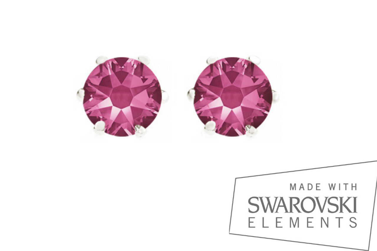 2 carat total weight – Made With Swarovski Elements – You Pick Color