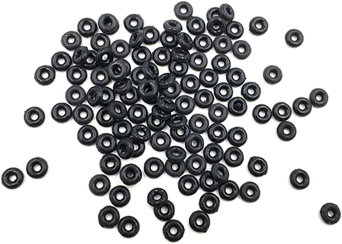 Silicone Rubber Stopper Antiskid Locating Ring for Spacer Beads Bracelet Necklac