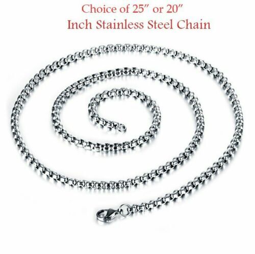 MENDEL Cool Mens Stainless Steel Lion King Head Pendant Necklace Silver For Men