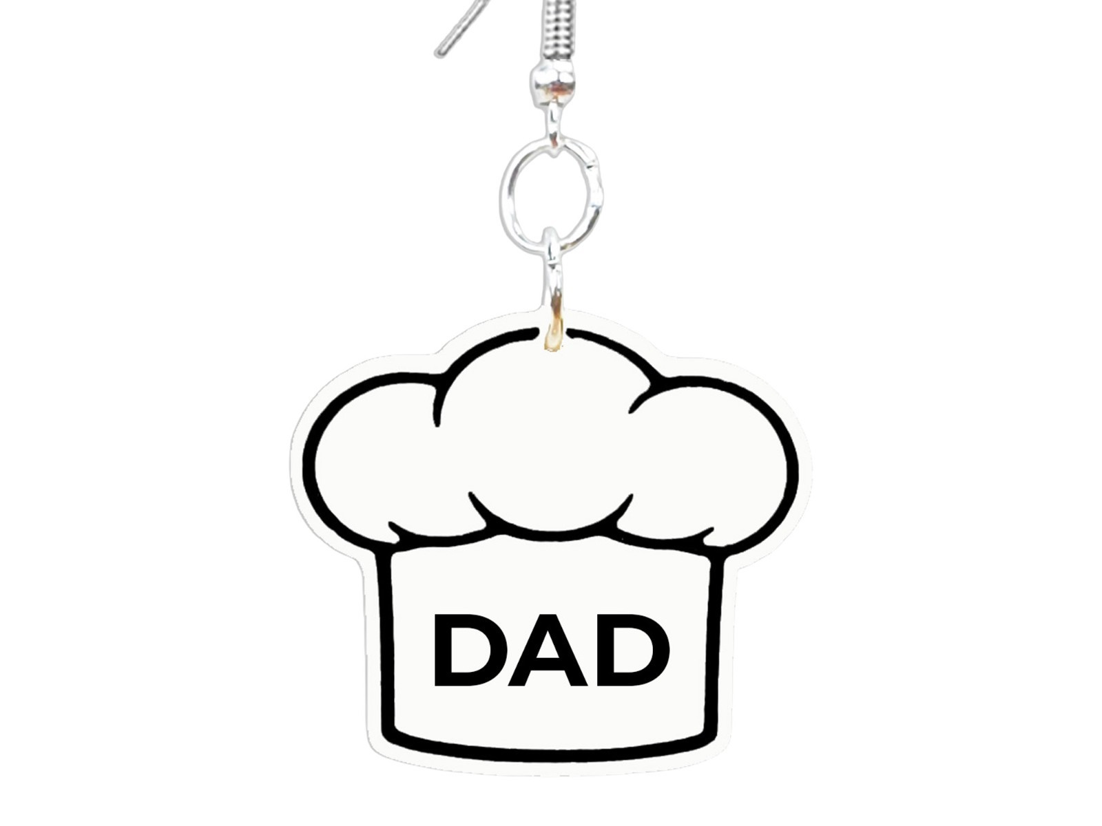Chef Hat Earrings Set of 2 Cooking Jewelry Chef Gift Kitchen DAD