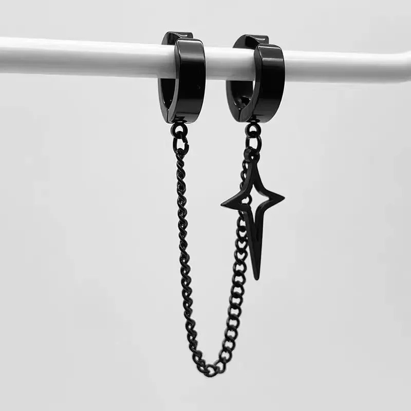 1Pcs Trendy Minimalist Stud Earrings for Teens Ear No Piercing Earrings Women