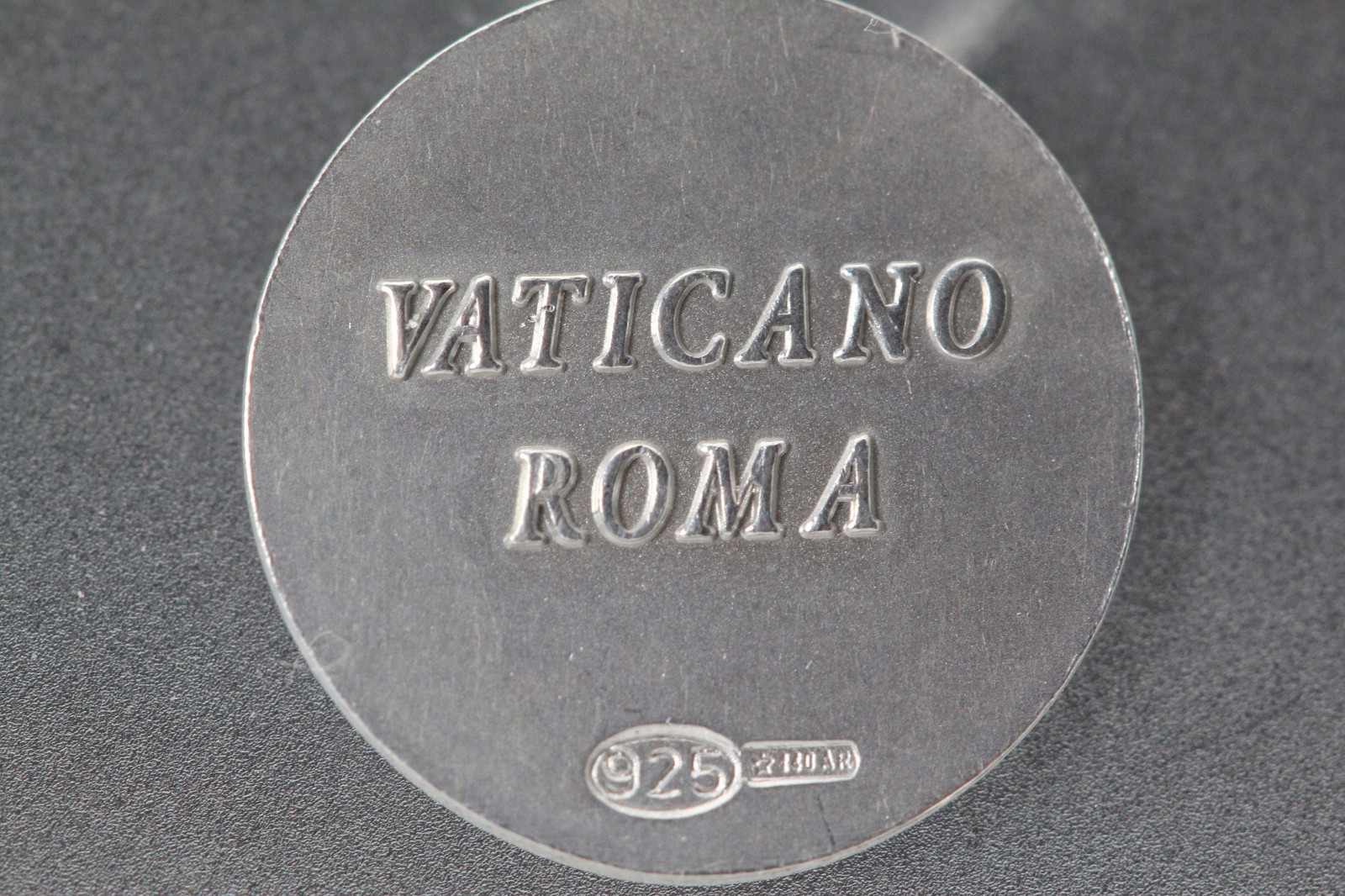 Sterling Silver 925 Angel “Vaticano Roma” Medal 1.8 Grams (PEN10374)